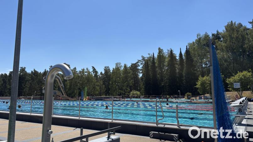 Das Schwimmbecken im Schätzlerbad ist eine beliebte Anlaufstelle in Weiden. Bild: Marie Panzer