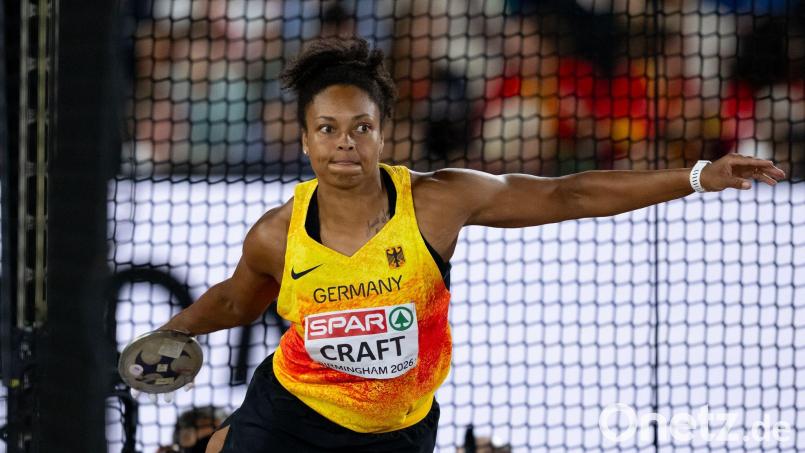Diskuswerferin Shanice Craft holte EM-Silber. Bild: Sven Hoppe/dpa