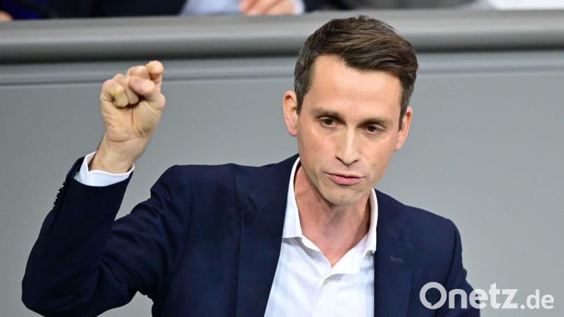 Der Grünen-Politiker Audretsch macht Reiche Vorwürfe. (Archivbild) Bild: Sebastian Christoph Gollnow/dpa