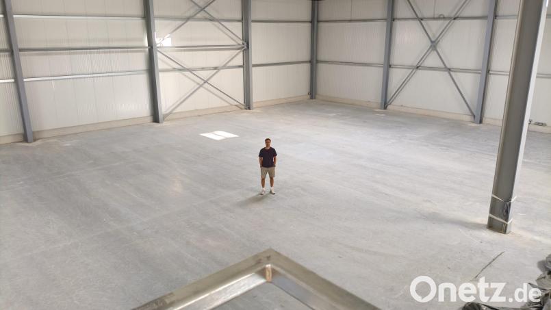 Alexander Arendt eröffnet im Amberger Bergsteigviertel einen großen Indoorspielplatz namens "Amberlino". Bild: wpt