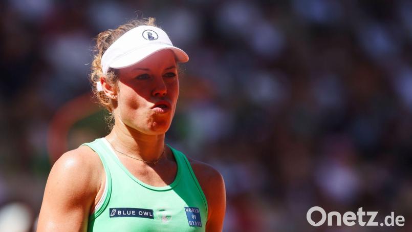 Laura Siegemund hat eine längere Pause angekündigt. (Archivfoto) Bild: Frank Molter/dpa