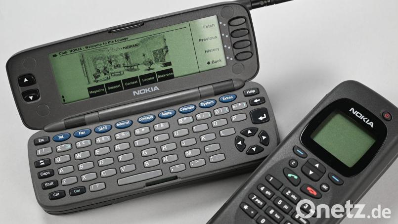 Nokia 9000 Communicator - Mobiles Büro zum stolzen Preis Bild: Arne Dedert/dpa