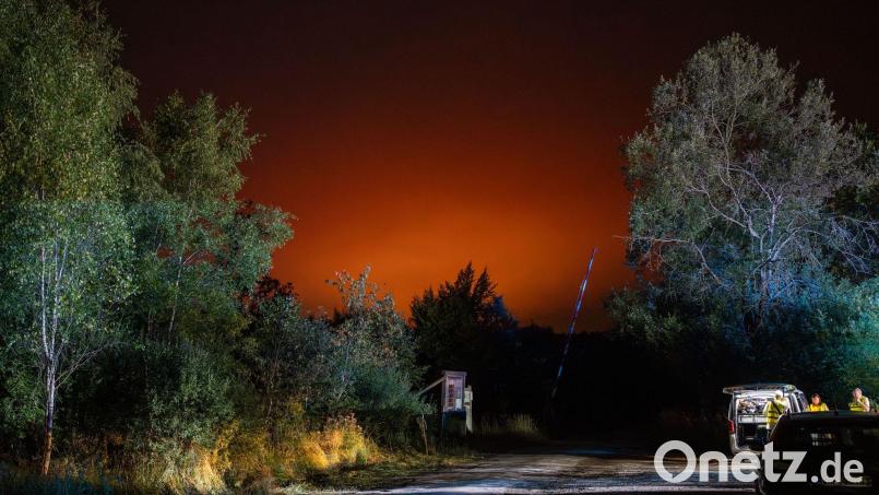 Es brennt im Hohen Venn - das hat auch Folgen für die Menschen in Monschau. Bild: Max Lametz/dpa