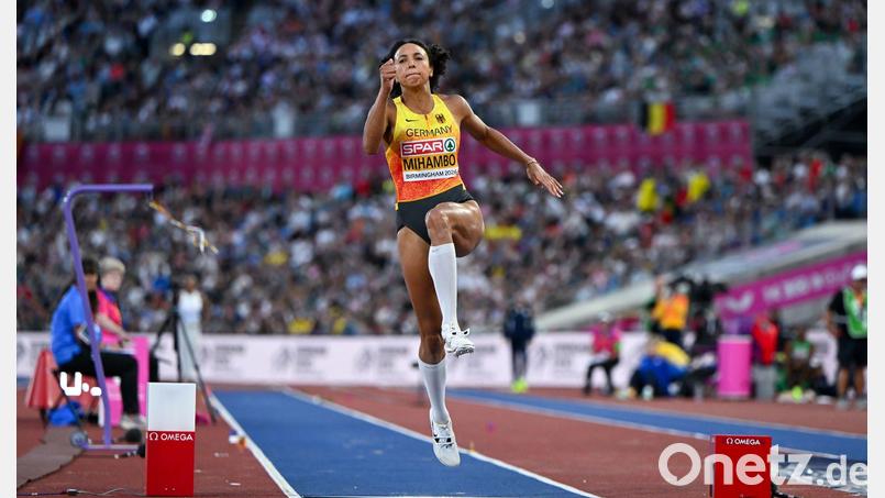 Im Weitsprung-Finale mit Malaika Mihambo ging es äußerst knapp zu. Bild: Sven Hoppe/dpa
