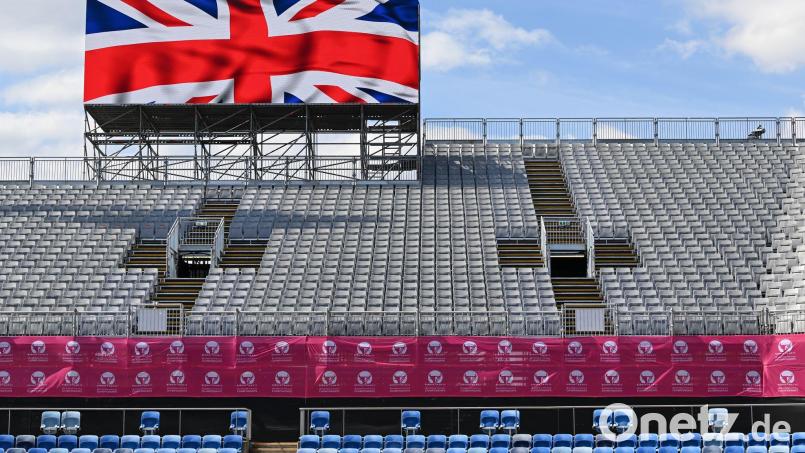 Nach der Abendsession am Samstagabend bei der Leichtathletik-EM in Birmingham kam es wegen einer Festnahme zu Verzögerungen im Transport und Absagen von Siegerehrungen. Bild: Sven Hoppe/dpa