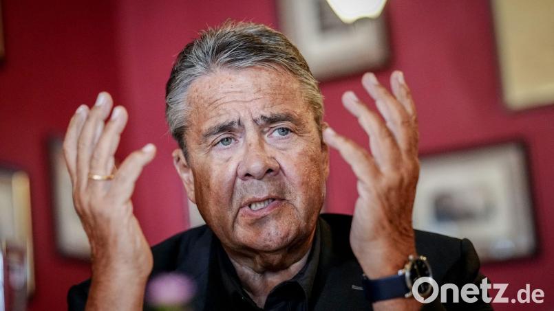 „Das eigentliche Problem der SPD ist nicht die Brandmauer, sondern es gibt ein großes Missverständnis darüber, was ein Sozialstaat ist“, sagt Sigmar Gabriel. Bild: Kay Nietfeld/dpa