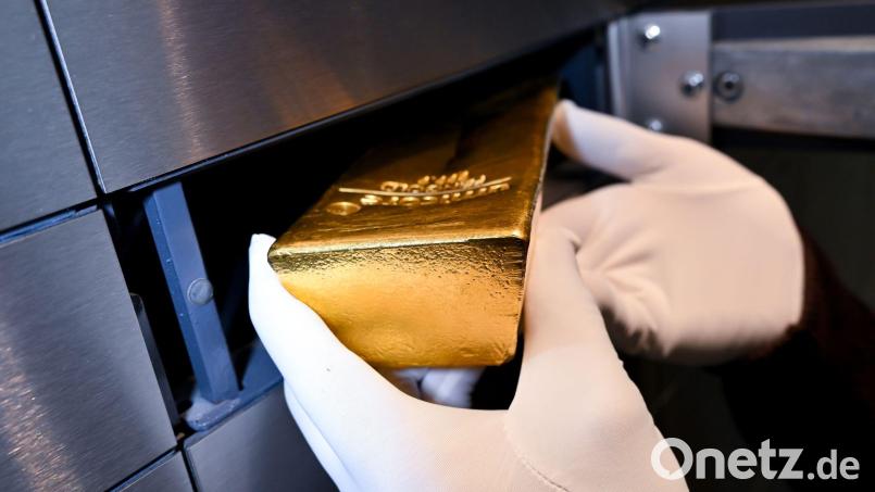 Der Goldpreis erholt sich nach kräftigen Kursverlusten (Archivbild) Bild: Sven Hoppe/dpa