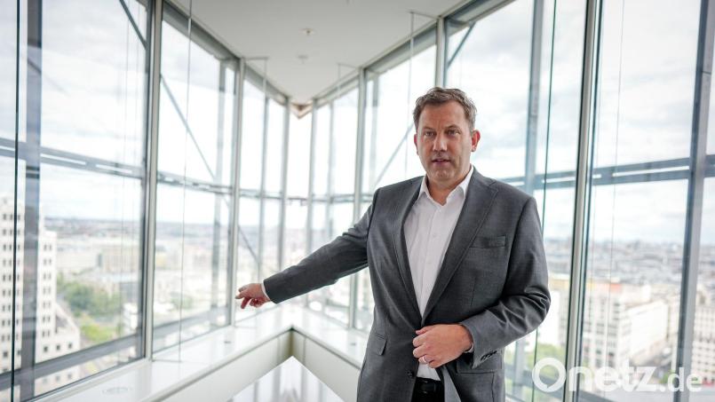 Klingbeil hält seinen Kurs an der SPD-Spitze für richtig. Bild: Kay Nietfeld/dpa