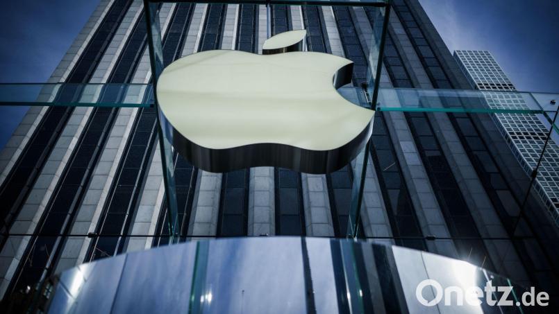 Der US-Konzern Apple streitet seit Jahren mit der EU-Kommission über Digital- und Wettbewerbsregeln. (Archivbild) Bild: Michael Kappeler/dpa