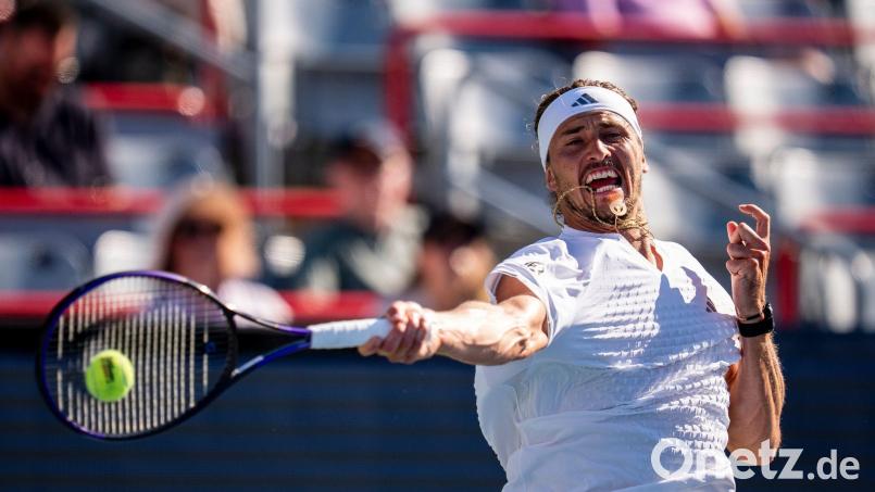 Zverev hatte in Cincinnati auch in der zweiten Partie keinen guten Beginn. (Archivbild) Bild: Graham Hughes/The Canadian Press/AP/dpa
