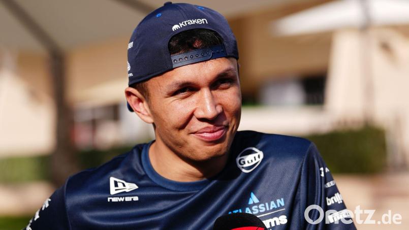 Alex Albon hat seinen Vertrag bei Williams verlängert. (Archivbild) Bild: Bradley Collyer/PA Wire/dpa