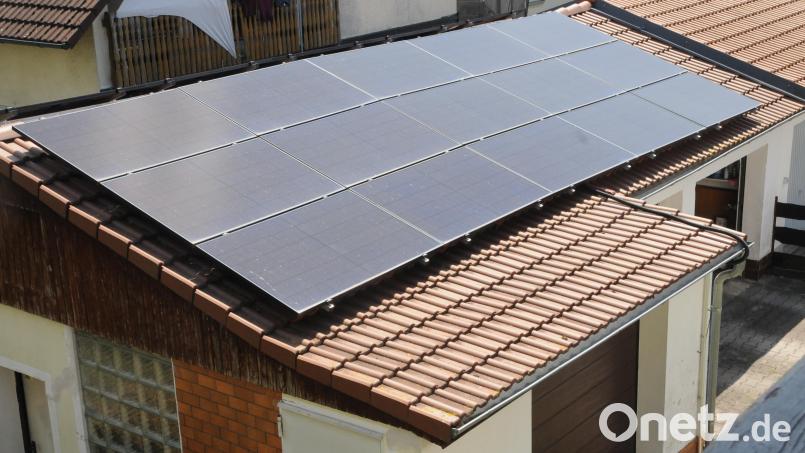 Private Photovoltaikanlagen, die auch ins Netz einspeisen, spielen eine große Rolle im Konzept des Energienutzungsplanes. Bild: Joachim Gebhardt
