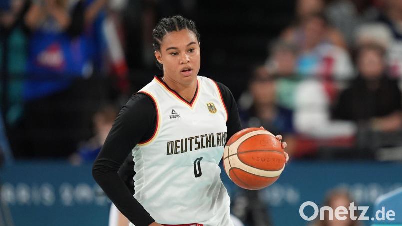 Satou Sabally wird dem deutschen Nationalteam bei der Heim-WM fehlen. (Archivbild) Bild: Marcus Brandt/dpa