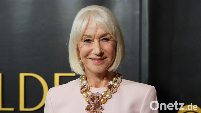Die Schauspielerin Helen Mirren kommt im September zum Filmfest Hamburg. Die 81-Jährige stellt einen Film vor und erhält den Douglas-Sirk-Preis. (Archivbild) Bild: Jordan Strauss/Invision/AP/dpa