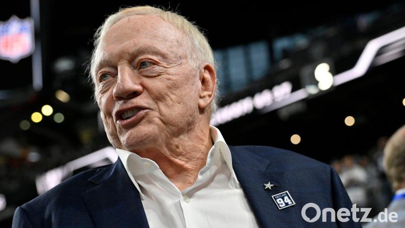 Cowboys-Besitzer Jerry Jones hat an sich Verständnis für die Strafe - findet sie aber etwas hoch. (Archivfoto) Bild: David Becker/AP/dpa