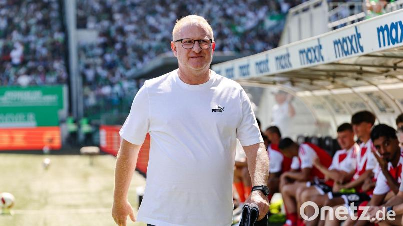 Heiko Vogel sieht den DFB-Pokal als „willkommene Abwechslung“. (Archivbild) Bild: Daniel Löb/dpa