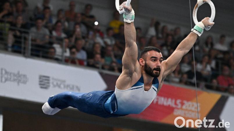 Turnte sein erstes EM-Finale: Artur Sahakyan. (Archivbild) Bild: Hendrik Schmidt/dpa