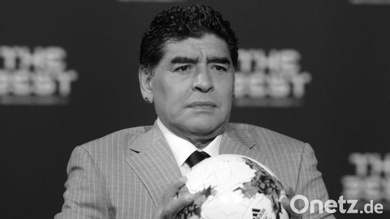 Der Prozess um den Tod von Diego Maradona wurde unterbrochen. (Archivbild) Bild: Patrick Seeger/dpa