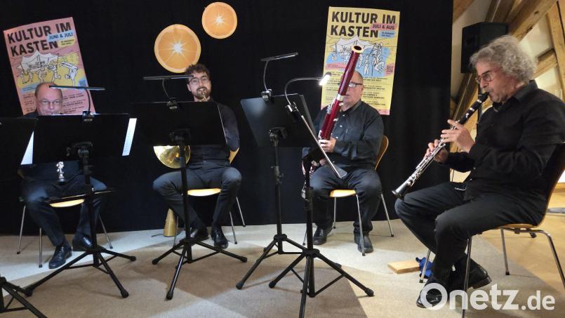 ProFive trat am Freitagabend im Saal der Regionalbibliothek in Weiden auf. Bild: Astrid Karl