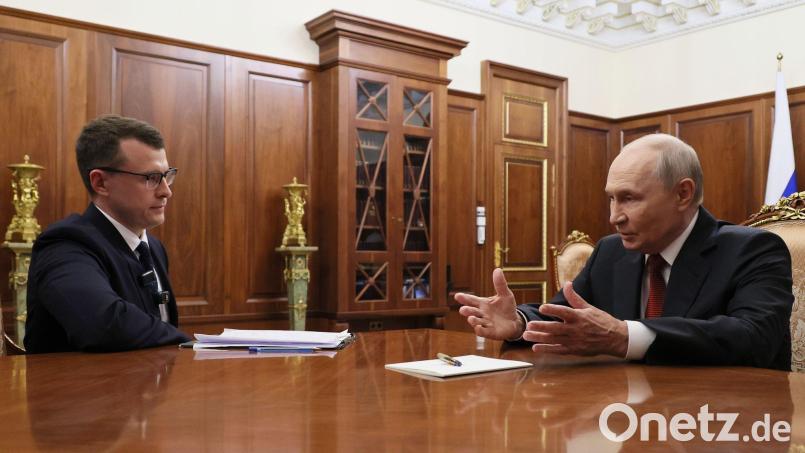 Kremlchef Wladimir Putin hat der Ukraine mit harten Antworten gedroht auf die jüngsten Drohnenangriffe auf russische Ziele. Bild: Mikhail Metzel/Pool Sputnik Kremlin via AP/dpa