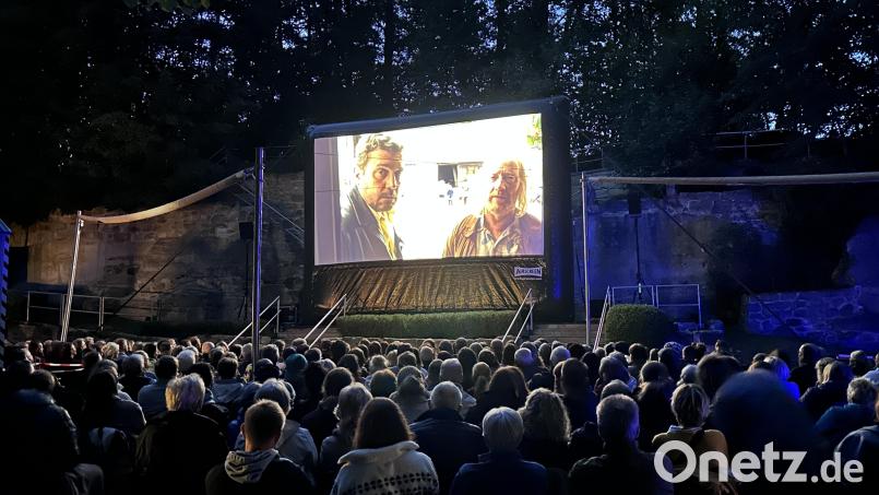 Ob es wieder zwei Jahre dauert, bis auf dem Schönberg ein Schlemmerkino stattfindet, wird sich zeigen. Insgesamt rund 2000 Besucher waren beim Open-Air-Kino vergangene Woche dabei. Bild: Pirmin Balk / Stadt Grafenwöhr