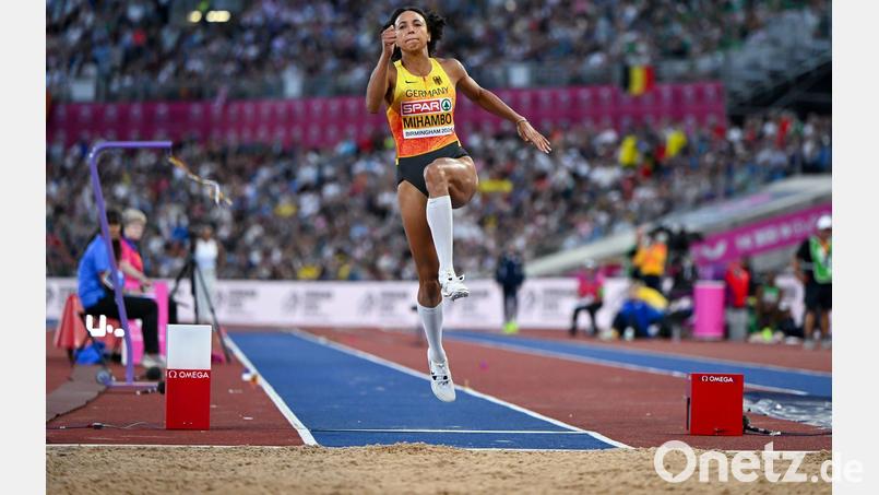 Malaika Mihambo will nach einer Verletzung in der kommenden Saison wieder angreifen. (Archivbild) Bild: Sven Hoppe/dpa