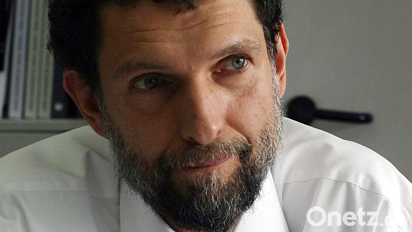 Osman Kavala ist seit 2017 in Haft - zu Unrecht, wie der Menschenrechtsgerichtshof in Straßburg sagt. (Archivbild) Bild: -/AP/dpa