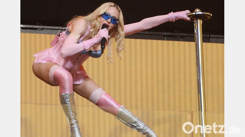 Eine Cover-Version von Madonnas Song „Like a Prayer“ wurde in Australien zum Hit - war aber teilweise mit KI erzeugt worden. (Archivbild) Bild: Nancy Kaszerman/ZUMA Press Wire/dpa