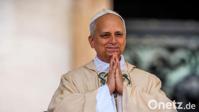 Papst Leo wurde ausgezeichnet. (Archivbild) Bild: Michael Kappeler/dpa