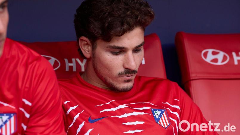 Julian Alvarez möchte Atlético Madrid verlassen. (Archivbild) Bild: Federico Titone/SOPA Images via ZUMA Press Wire/dpa