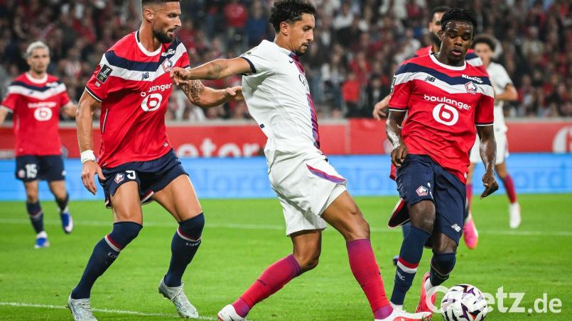 Marquinhos rettete Paris mit seinem späten Ausgleich vor einem kompletten Fehlstart. Bild: Matthieu Mirville/ZUMA Press Wire/dpa