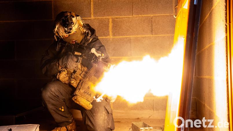 Ein US-Soldat der "Opposing Forces" bei einer Übung auf dem Truppenübungsplatz Hohenfels. Die Einheit spielt hier bei jedem Manöver den Feind. Archivbild: Sgt. Christian Aquino/US Army