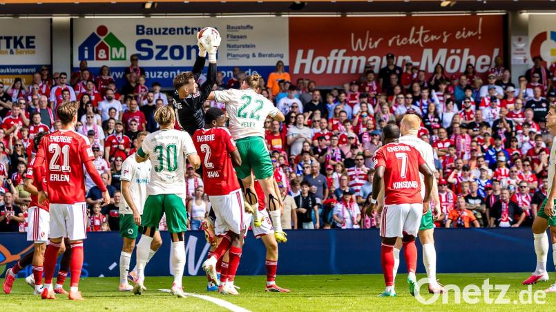 Energie Cottbus beherrschte Fürth nur in der ersten halben Stunde. Bild: Frank Hammerschmidt/dpa