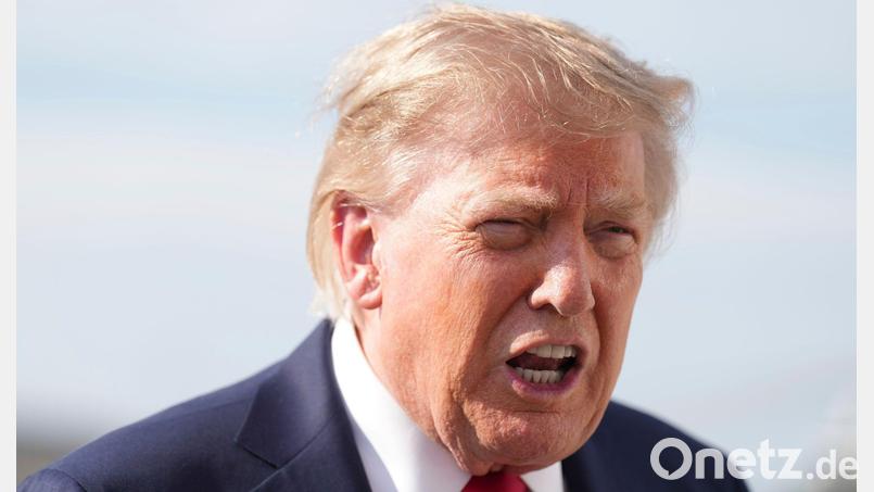 Trump kritisiert Gegner von Riesen-Rechenzentren. (Archivbild) Bild: Jacquelyn Martin/AP/dpa