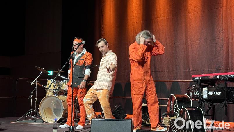 Die Band "Tanquoray" hat bei ihrem Konzert in Grafenwöhr auch neue Fans für sich gewinnen können. Bild: Pirim Balk