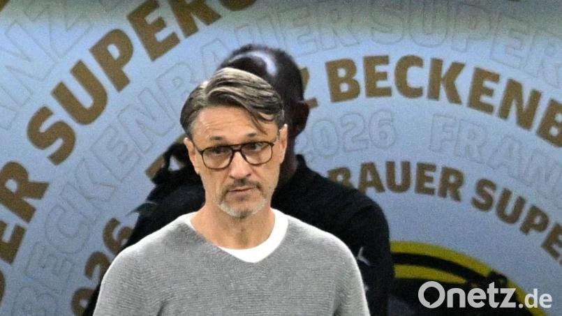 BVB-Trainer Niko Kovac reist ohne seine Sportchefs zum Pokal nach Hamburg. (Archivbild) Bild: Bernd Thissen/dpa