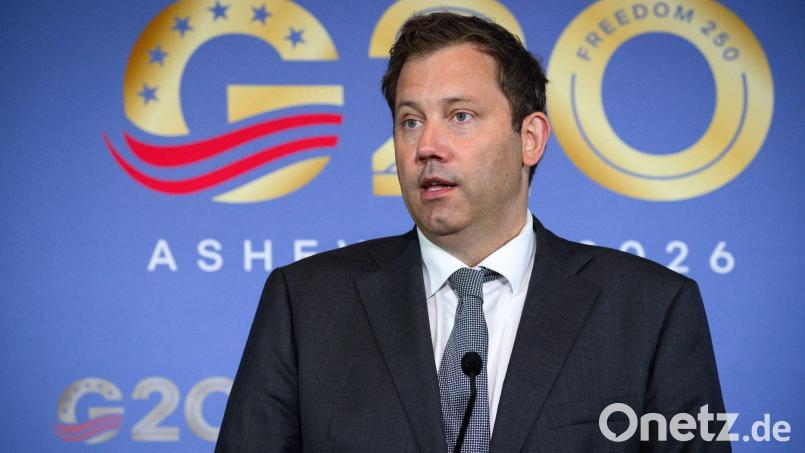 Klingbeil ist gerade bei einem Treffen der G20-Finanzminister in den USA. Bild: Bernd von Jutrczenka/dpa