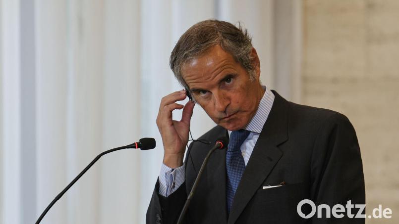 IAEA-Chef Grossi hat keine guten Nachrichten zum Iran zu vermelden. (Archivbild) Bild: Mohammed Al-Rifai/dpa