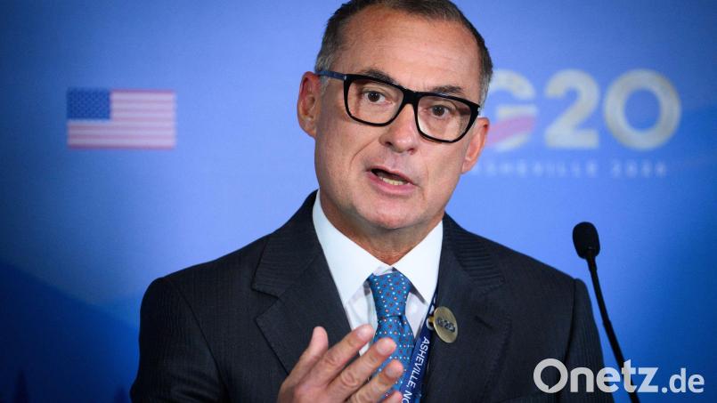 Nagel ist beim Treffen von internationalen Finanzministern und Zentralbankchefs in den USA. Bild: Bernd von Jutrczenka/dpa