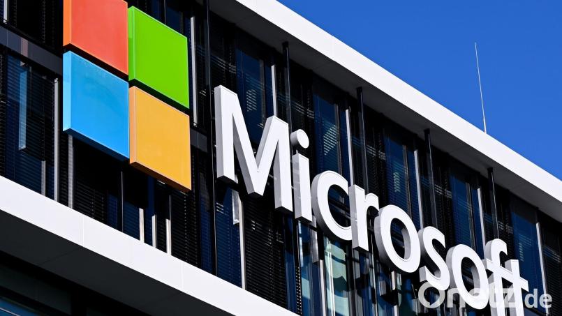 Der Cloud-Dienst Microsoft 365 war am Montagabend weltweit gestört. Bild: Sven Hoppe/dpa