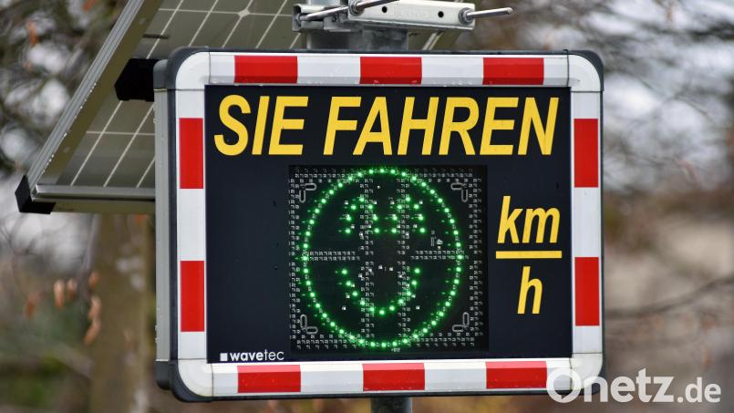 Polizeiinspektion Parsberg meldet den Diebstahl einer Geschwindigkeitsmessanlage in Unterwiesenacker. Symbolbild: Stephan Huber