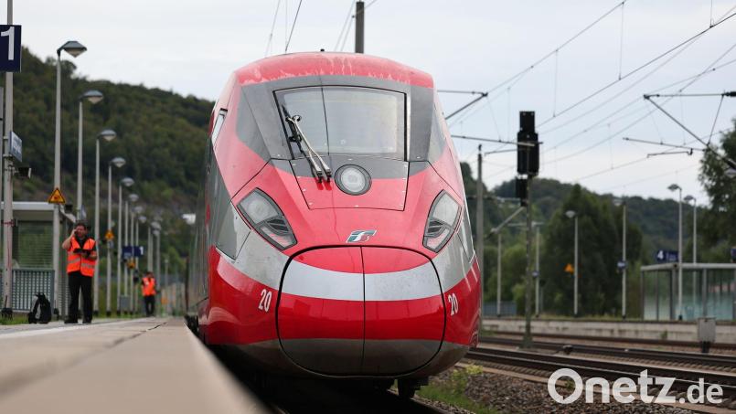 Die Probefahrten mit dem umgerüsteten Frecciarossa werden laut Bahn mehrere Monate dauern. Bild: dpa