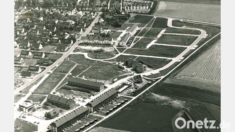 Hier könnte ein neues Stadtviertel entstehen. Doch wo ist das nur? Wir haben einen Verdacht. Luftbild: Archiv Amberger Zeitung