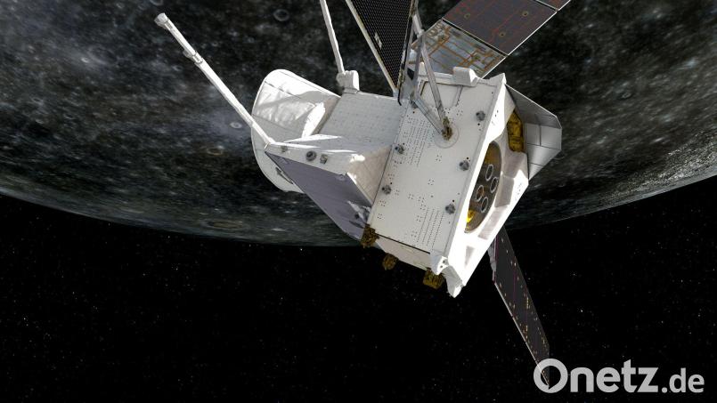 Nach acht Jahren erreicht die Sonde ihr Ziel. (Handout) Bild: ESA/ATG medialab/dpa