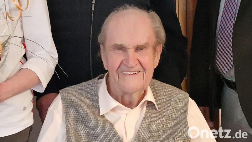 Wilhelm Knopp aus Schirmitz ist im Alter von 97 Jahren verstorben. Archivbild: Reinhard Kreuzer