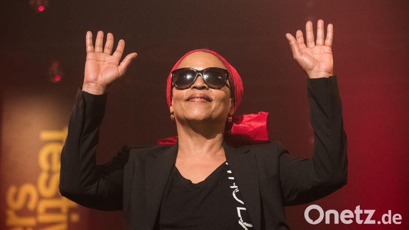 Jazz-Sängerin Cassandra Wilson im Jahr 2016. (Archivbild) Bild: picture alliance / dpa