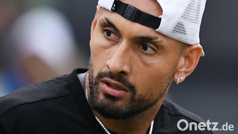 Wegen Kokainkonsums für einen Monat gesperrt: Nick Kyrgios Bild: Marijan Murat/dpa
