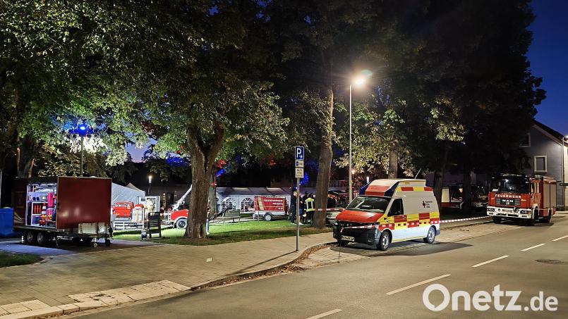 In der Prof.-Dietl-Anlage in Pressath fand die lange Nacht der Feuerwehr statt. Bild: Jürgen Masching