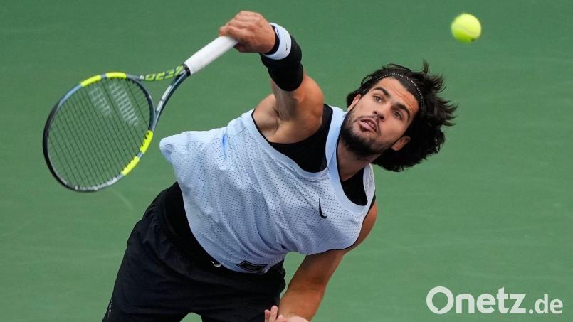 Carlos Alcaraz wird bei den US Open immer dominanter. Bild: Yuki Iwamura/AP/dpa