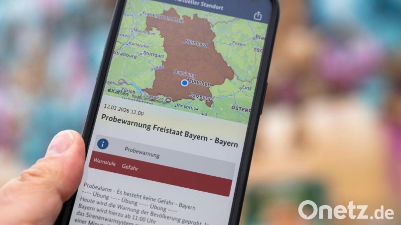 Nicht erschrecken: In Bayern heulen erneut die Sirenen. Denn es ist bundesweiter Warntag. (Archivbild) Bild: Peter Kneffel/dpa